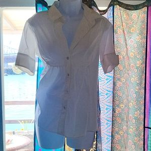 Empire Waist Button-up NWOT